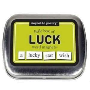  Magnetic Poetry   Little Box Of Luck Toys & Games