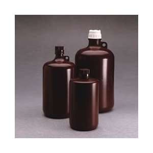 Autoclavable bottles, Nalgene 2 Liter Opaque Amber Polypropylene, case 