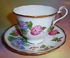 Pretty Morning Glory Radfords Tea Cup and Saucer Set