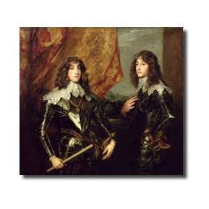 Prince Charles Louis 161780 Elector Palatine And His Brother Prince 