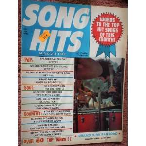 Song Hits Magazine April 1972 Grand Funk Railroad (Song Hits Magazine 