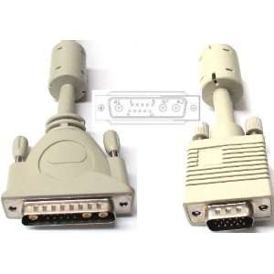  6 Ft IBM Super VGA Monitor Video Cable 20522 6 