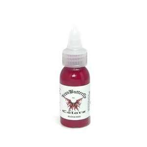  Iron Butterfly Tattoo Ink Blood Red 1oz 