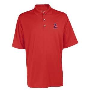  Los Angeles Angels MLB Exceed Mens Polo (Dark Red 
