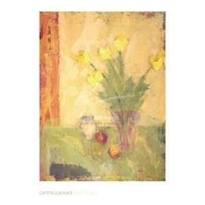  Yellow Tulips by Cynthia Packard 26x36 