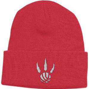 Toronto Raptors Red Basic Logo Cuffed Knit Hat  Sports 