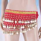 Childrens Belly Dance skirt Hip Scarf Costumes H2654R