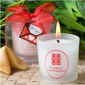    Traditional Double Happiness symbol candles (Set of 6) Baby