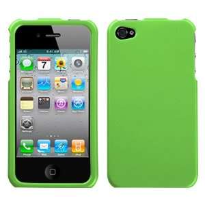   IPOD TOUCH 4TH GENERATION GREEN SOLID RUBBERIZED TEXTURE HARD CASE