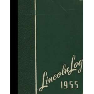   , Vincennes, Indiana Lincoln High School 1955 Yearbook Staff Books