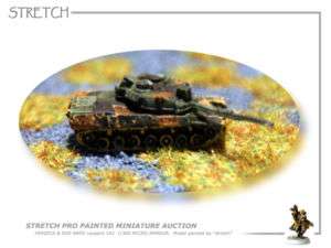 Pro Painted German NATO Leopard 1A2 Micro Armour GHQ  
