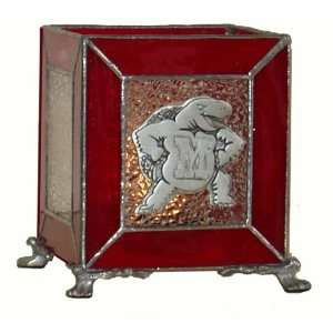  Maryland Terrapins Leaded Stained Glass Tea Light