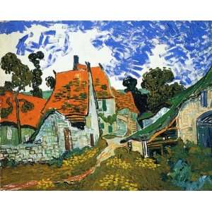    Village Street Vincent van Gogh Hand Painted Art