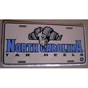  North Carolina Tar Heels Logo License Plate Sports 