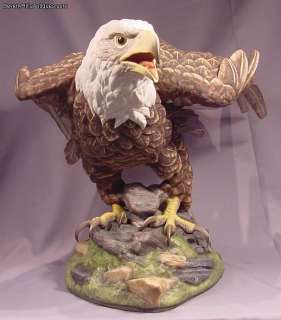 Boehm Bird Porcelain Eagle Of Freedom II Signed Numbered 158  
