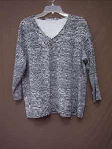   Womens Trendy Stylish Shirts Knit Tops 2X 18 20 Croft & Barrow  