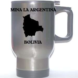  Bolivia   MINA LA ARGENTINA Stainless Steel Mug 