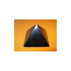  Shungite Pyramid Polished 80x80mm