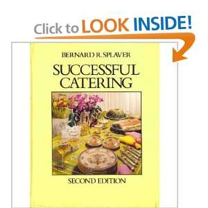   catering Bernard R Splaver 9780843622195  Books