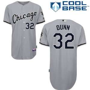  Adam Dunn Chicago White Sox Authentic Road Cool Base 