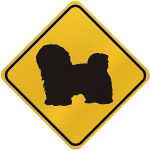  ONLY  HAVANESE  CROSSING SIGN DOG