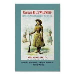  Annie Oakley Quotation Print