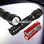   Mode 1000Lm CREE XM L T6 LED Compact Flashlight Torch WF 501B +18650
