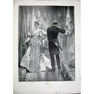    1893 Woodville Fine Art Man Woman Romance Dance