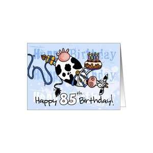  Bungee Cow Birthday   85 years old Card Toys & Games