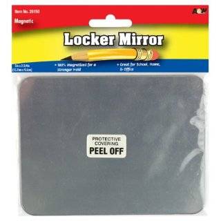 Products Magnetic Locker Mirror, 5 x 3.75 Inch (26150)