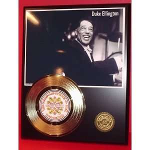 Duke Ellington 24kt Gold Record LTD Edition Display ***FREE PRIORITY 