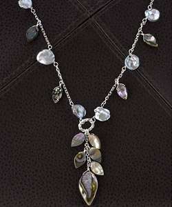 Abalone & Keshi Pearl Necklace (USA)  