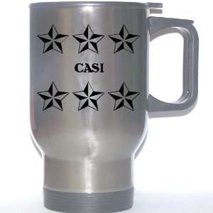  Personal Name Gift   CASI Stainless Steel Mug (black 