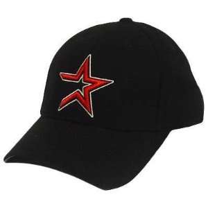  MLB HOUSTON TEXAS ASTROS BLACK RED BASEBALL HAT CAP 