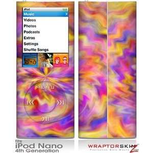 iPod Nano 4G Skin   Tie Dye Pastel Skin and Screen Protector Kit by 