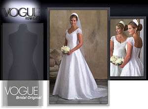 Vogue 2788 Wedding Gown Bridesmaids Dress Pattern  