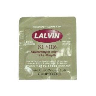 10 Packs of Lalvin Dried Wine Yeast EC 1118  Grocery 