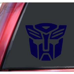  Transformers Autobot Vinyl Decal Sticker   Dark Blue 