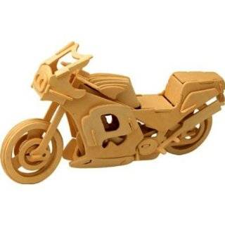  3 D Wooden Puzzle   Motorcycle Model 1  Affordable Gift 