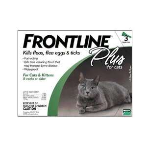  Frontline Plus for Cats 0 23lbs 3 Pack