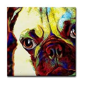  Pug Art Tile