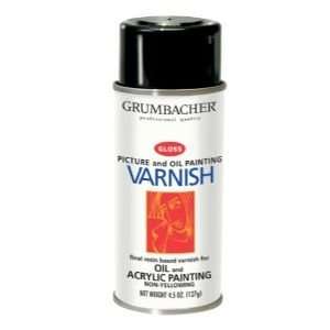   Varnish for Oil and Acrylic, Gloss Spray Can Arts, Crafts & Sewing