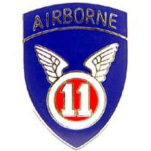 U.S. Army 11th Airborne Division Pin 1 Arts, Crafts 