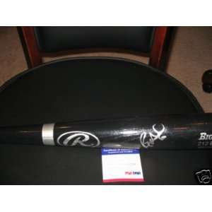 Ryan Howard Autographed Baseball Bat   Mvp Psa dna Big Stick  