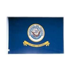  US Navy   Retired   3x4ft Polyester