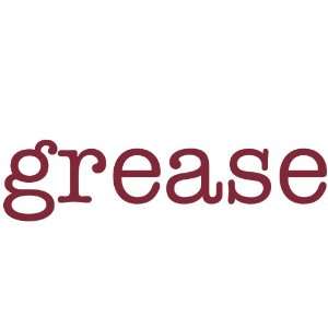  grease Giant Word Wall Sticker