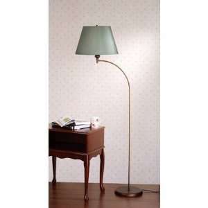   Lamp with Charlotte Barrel Shade in Gold Laced Cafe