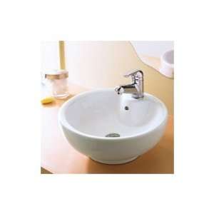 DecoLav 1451 CWH Classically Redefined 16 Round Ceramic Vessel Sink 