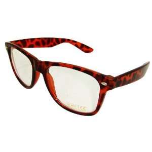  Wayfarer Glasses Geek Sunglasses With Clear Lense