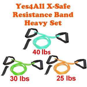 25 30 40 lb Delux X Safe Resistance Band for P90²X Yogg  